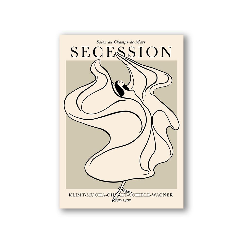 Modern Abstract Architecture Wall Art Poster Prints Bauhaus Nordic Aesthetics Canvas Painting Picture for Living Room Home Decor