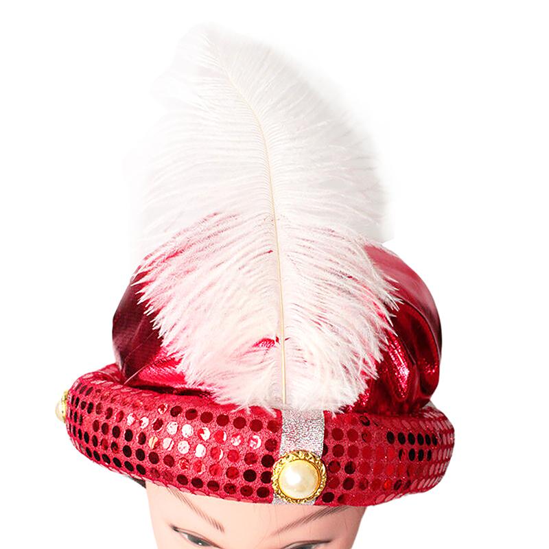 Aladdin Hat Halloween Masquerade Children Party Myth Arab Hats Stage Show Cosplay Costume Props For Holiday Dance Performances
