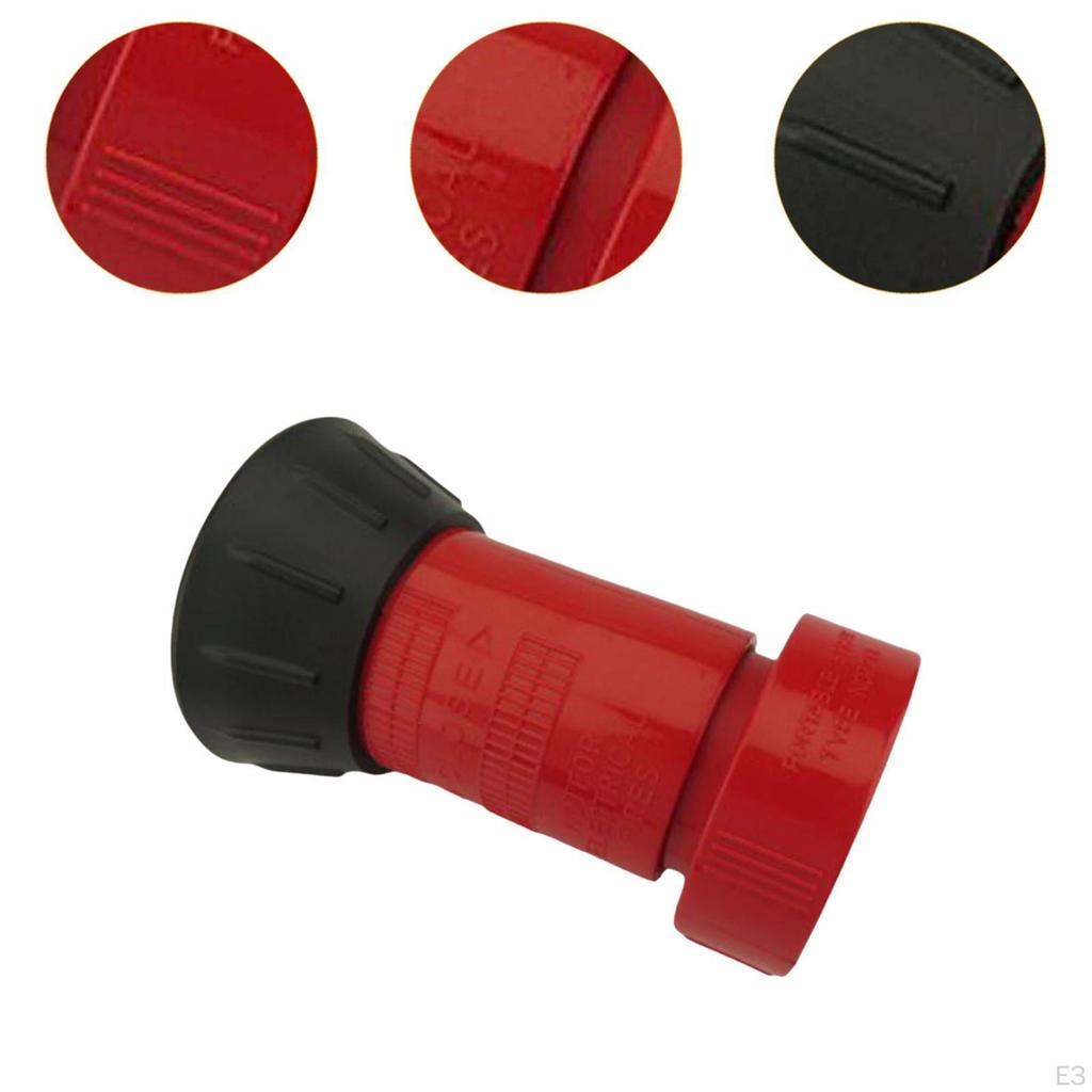 Fire Hose Nozzle Equipment Accessories Garden Watering Easy To Install Outdoor Use Versatile