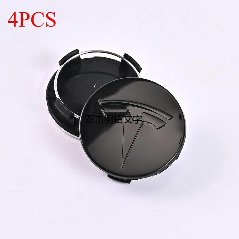 

Автомобильная наклейка 2025 Горячая 4 шт. 56 мм GR Sport Колпачки центральных ступиц колес - Эмблема Tesla Model 3/Y/X/S Покрытие дисков, Прочный ABS Автоаксессуар чёрный