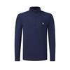 Fila Tennis Fashion Minimalist Classic Retro Casual Sports Tennis Versatile Comfortable Long Sleeve T-Shirt Men tops Sky-Blue A11M613223FBU