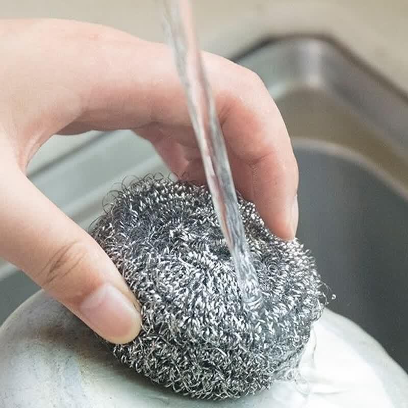 Fengjinzhu Commercial Large Stainless Steel Scourer (20-Pack)
