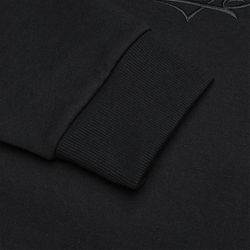 New FILA Sweatshirt Men's Jet Black F11M518202FBK