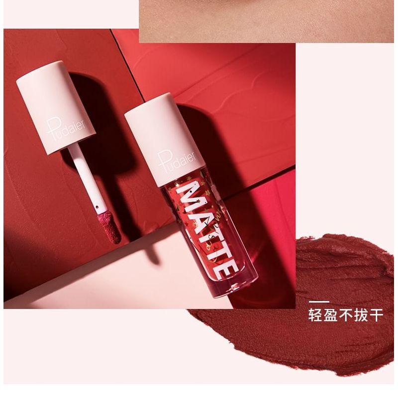 Pudaier - Velvet Matte Liquid Lipstick - 12 Colors