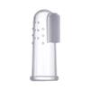 2Pcs Baby Infant Toothbrush Silicone Finger Cot Cover Tongue Cleaning Brush
