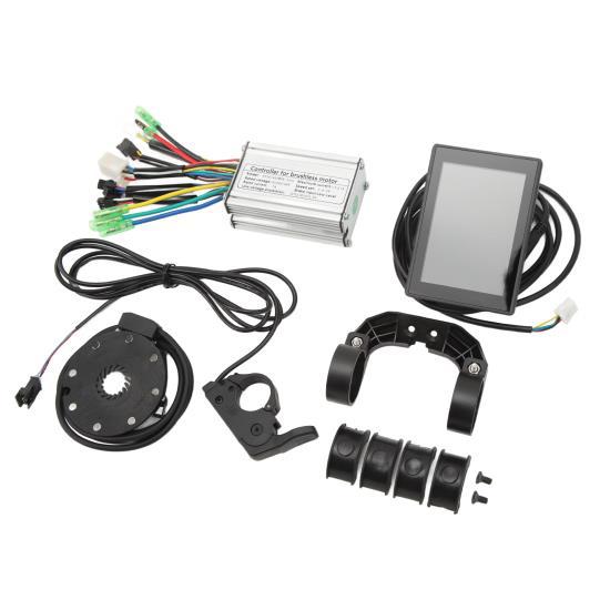 Sada na přestavbu elektrického kola 36V 48V 250W Ovladač z hliníkové slitiny s displejem LCD8S Sada pro úpravu lithia 
