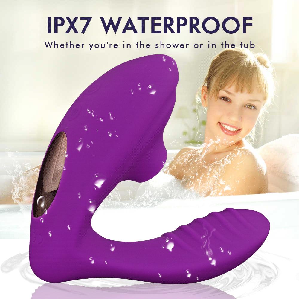 Vagina Sucking Vibrator Female 20 Speed Modes Clitoral Nipple G Spot Sucking Vibrator Vagina Stimulator Sex Toys for Women Adult