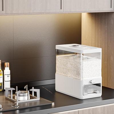 LISM Slim Space-Saving Measuring Rice Container