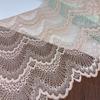 22.5cm Wide Beige Spandex Lace, DIY Sewing Vintage Stretch Lace Trim for Wedding, Lingerie, Bra, Underwear, Dress, Garment, Home Decor, Crafting