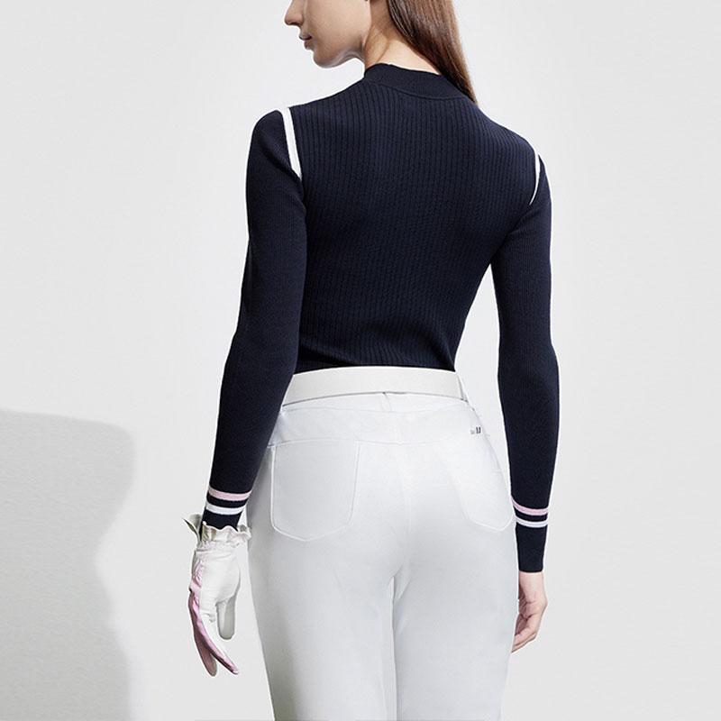 New FILA Golf Series Knitwear Women's Legend Blue A11W415402F-NV