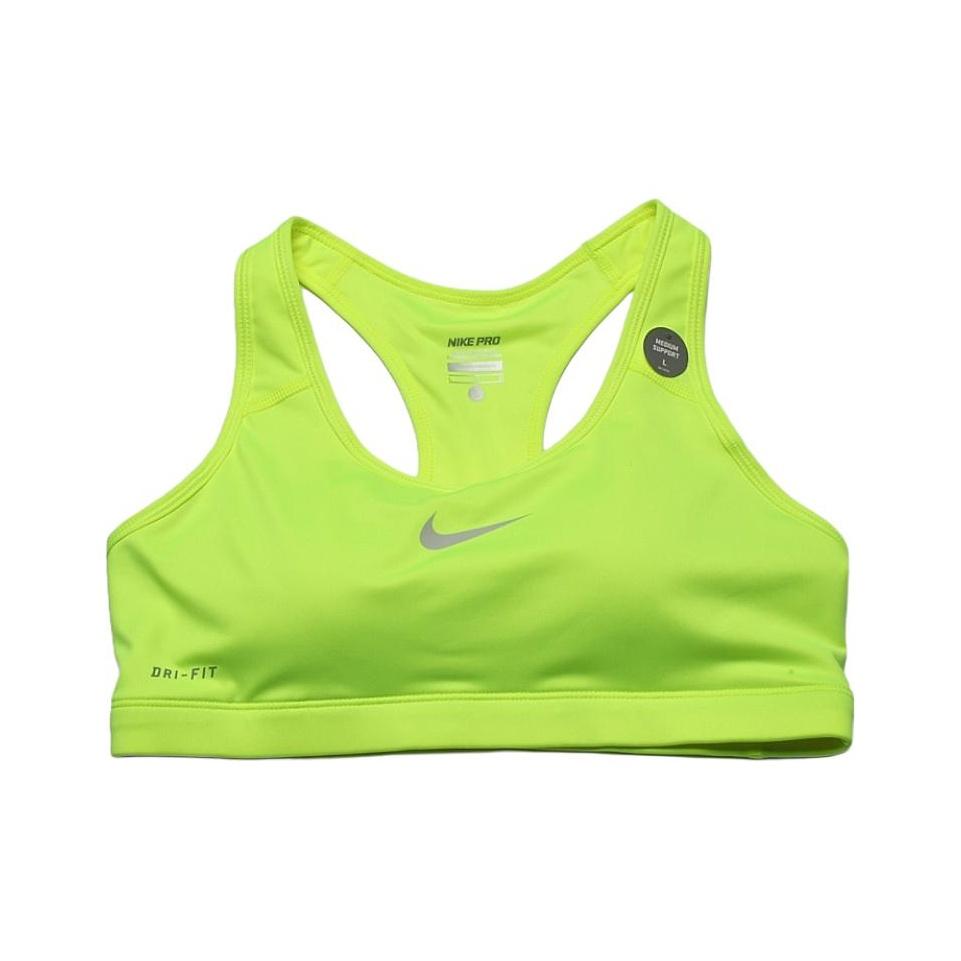 Nike Swoosh Pro Dri-Fit Comfortable Versatile Fixed Shoulder Strap Sports Bra Women underwear 488392-708