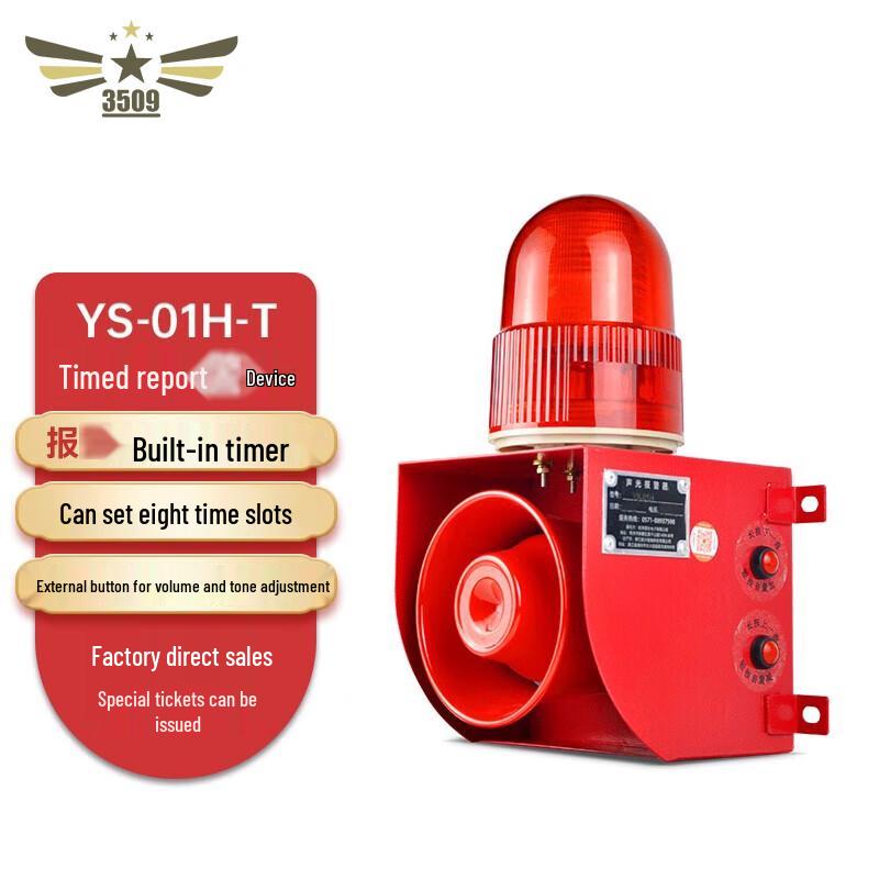 YS-01H-T Timed Sound and Light Alarm
