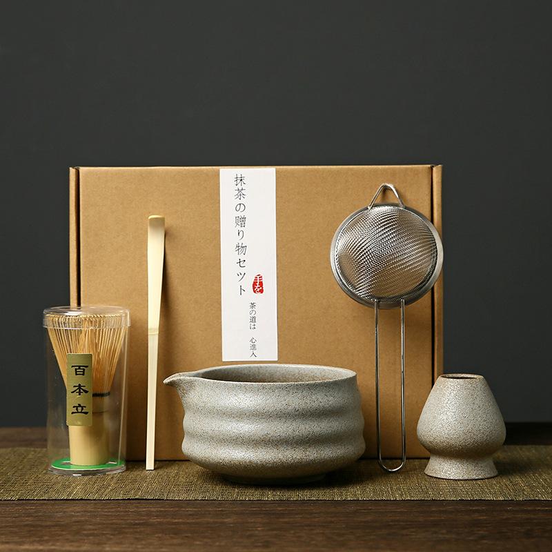 1-5 Japanese Matcha Whisk Stand Tea Ceremony Matcha Bowl Bamboo Whisk Grinder Brushes Tea Tools Holder Tea Accessories Teaware