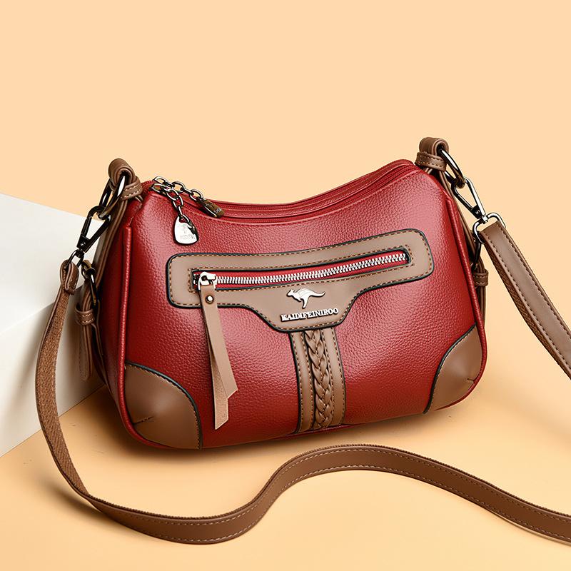 Underarm Trendy Bag, Large-capacity Color-blocking Crossbody Bag, Fashionable and Trendy Single-shoulder Women's Bag