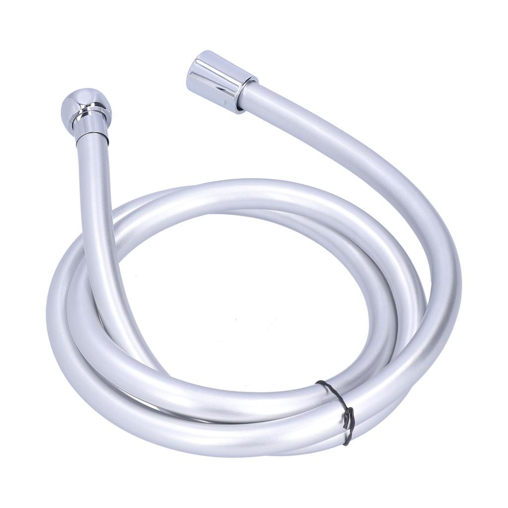 PVC Sprchová hadice 1,5 m Hadice ke sprchové hlavici Hadice k ohřívači vody Hladká Proti výbuchu Stříbrná do koupelny