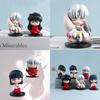 Cartoon Anime Inuyasha Sesshomaru Pvc Figurine Collectible Mini Toy Ornament