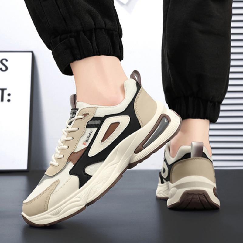 Adidași Chunky Bărbați Toamnă Plasă Respirabilă Pantofi Sport Tineret Antiderapanți Absorbție Șoc Pantofi de Alergare Zapatillas De Hombre