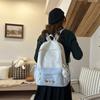 Cartoon Embroidered Student Schoolbag Girls Large Capacity Backpack