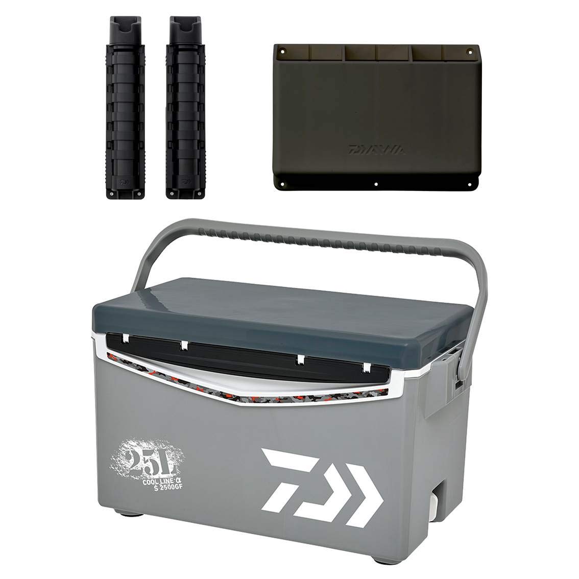 

DAIWA Холодильник Cool Line GF S2500 Серый Рыбалка 25 литров Пенопласт серый