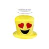 Amusement Park Clown Hat Carnival Men Circus Vintage Hat Party Flat Top Show Style Top Bonnet Men Cosplay Party Hat