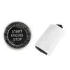 Silver Engine Button Knob Switch Decor Cover Fits For Jaguar XF XE F-Pace16-19