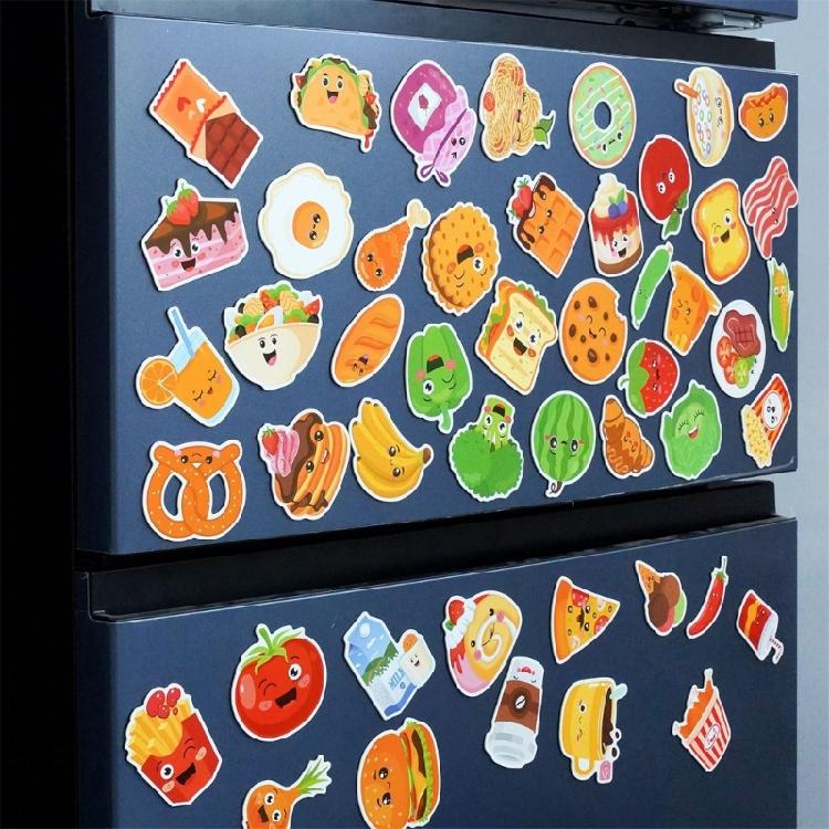 Cartoon Food Fridge Magnets Refrigerator Magnets Lovely Fridge Magnets Decorative Magnets for Whiteboard,Fridge,Map,