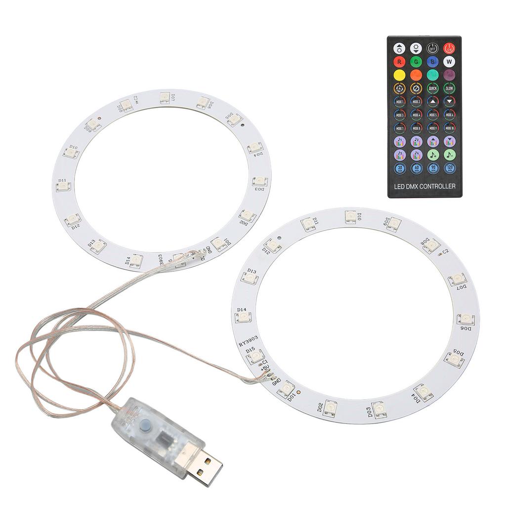 RGB LED Light Strip Kit for PS5 Console Sync Music Game Sound 8 Colors 400 Lighting Effects 3