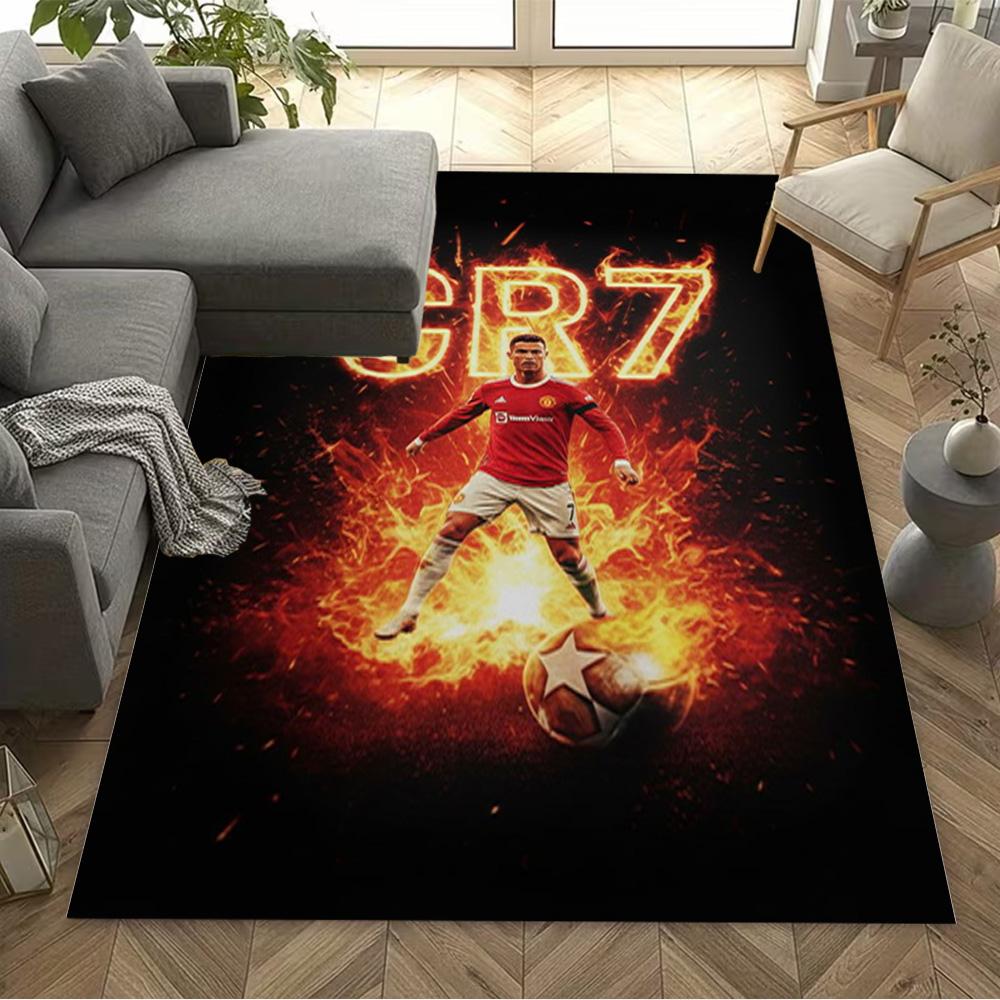 1 szt. Dywan Domowy Cr7 Antypoślizgowy Sypialnia Prezent Biuro