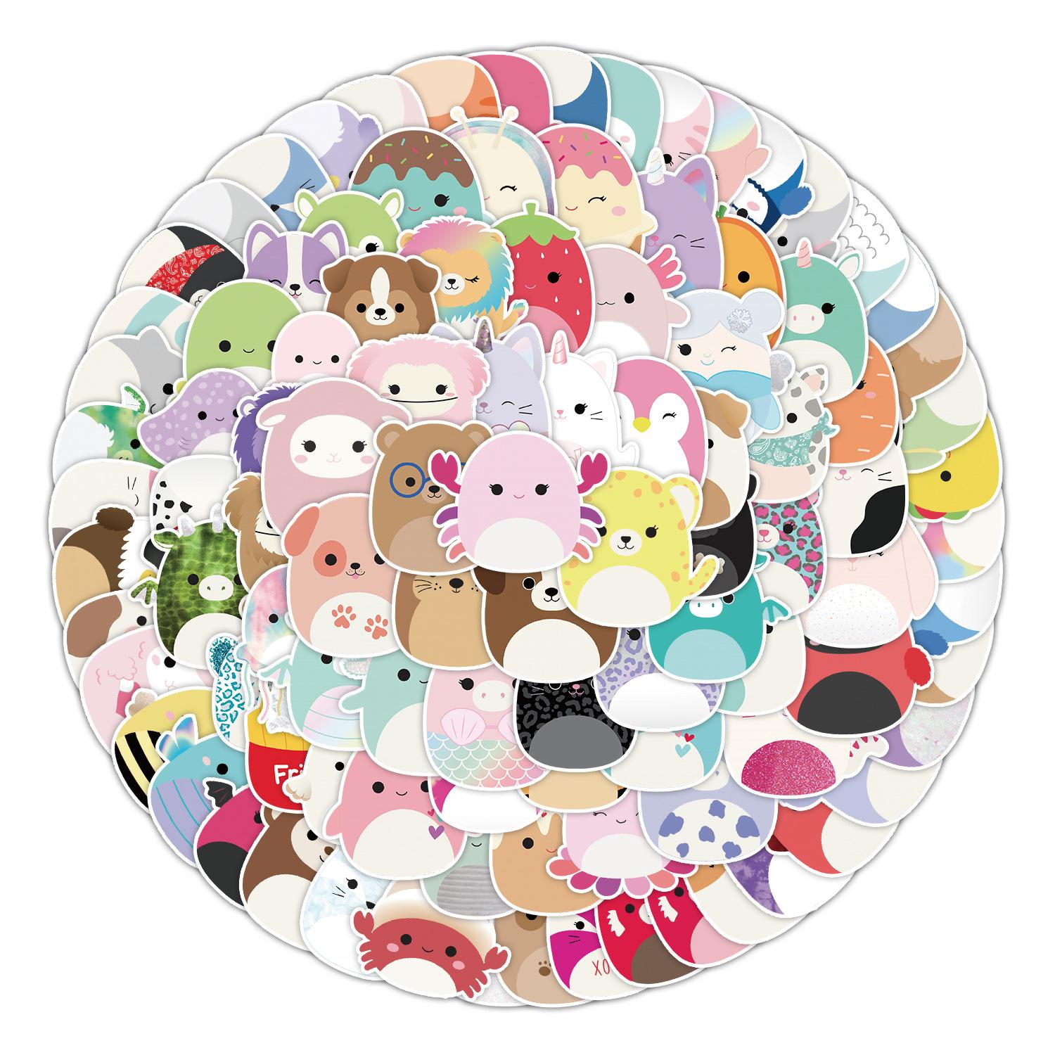 

100 Kawaii Graffiti Stickers Suitcase Car Notebook Refrigerator Water Cup Waterproof Decorative Stickers