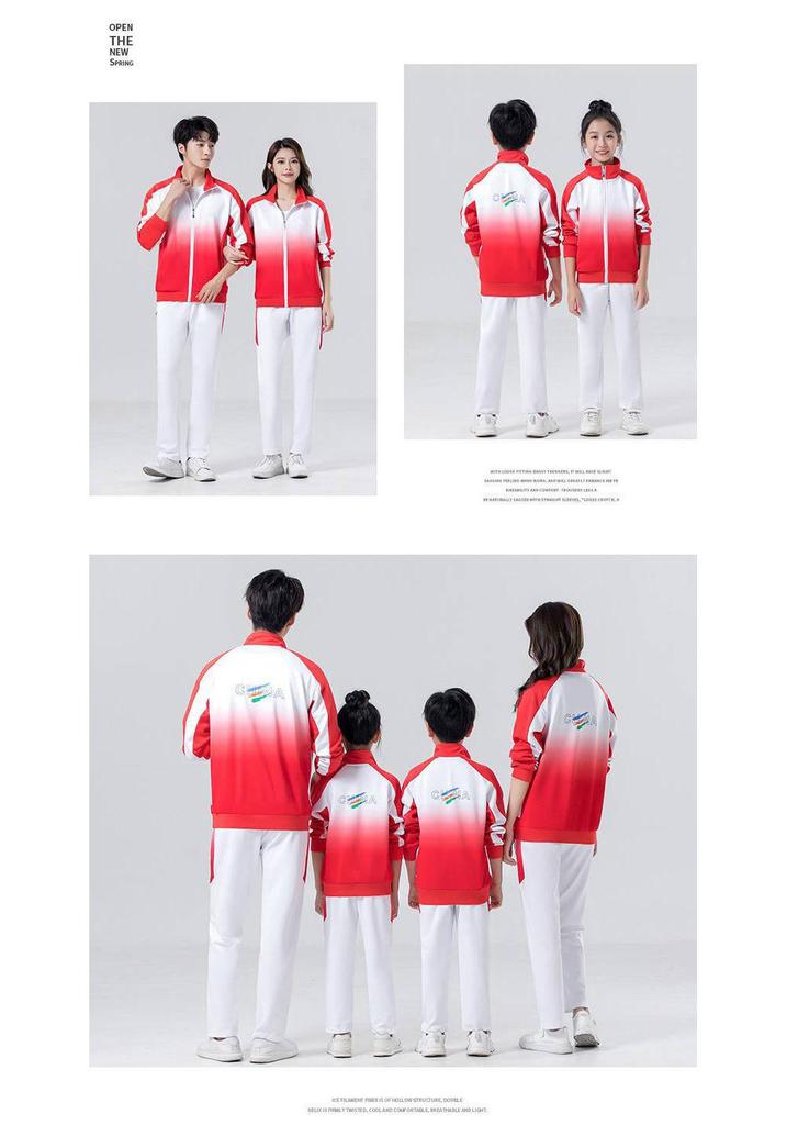 Unisex Sports Suit 2022: Spring/Autumn Loose Casual Wear, Kids' Long Sleeve Cardigan, Running Two-Piece Set
