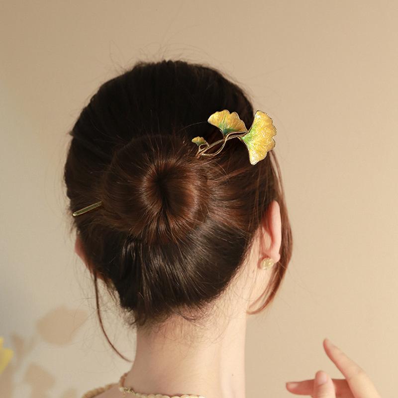 New Hairpin Hair Sticks Minimalist Big Pearl Trendy Punk Metal Hair Accessories Headwear Hairstyle for Women Jewelry H048