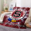 AC Sparta Praha Print Flannel Blanket, High quality Comfortable for All Seasons, Home Decor, Warmth and Comfort, Perfect for Christmas Gifts