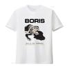 Boris At Last Feedbacker Psychedelic Rock Noise Band T Shirt for Vintage Washed Versatile Unisex Graphic Fashion