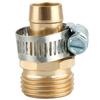 3/4 Inch Garden Brass Mender End Repair Kit Hose Connector Male Female