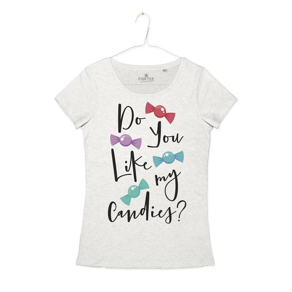 Ironic Women s T-Shirt You Like My Candies Do You Like My Candies S
