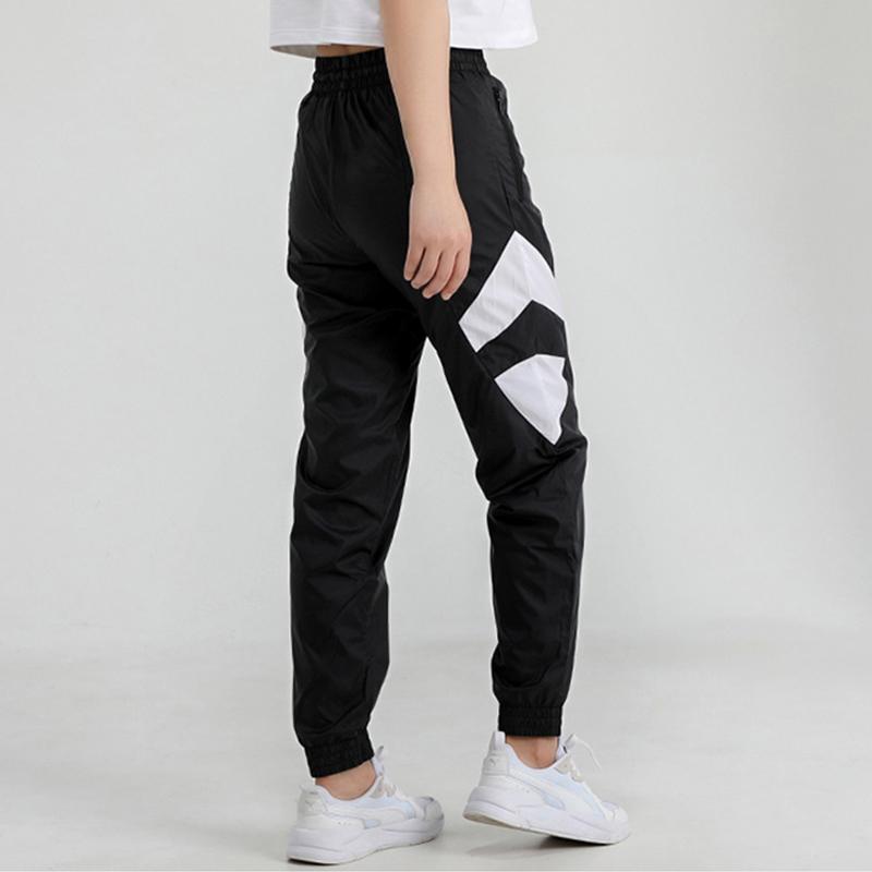 Puma Metallic Logo Drawstring Casual Pants Women Bottoms Black 599158-01