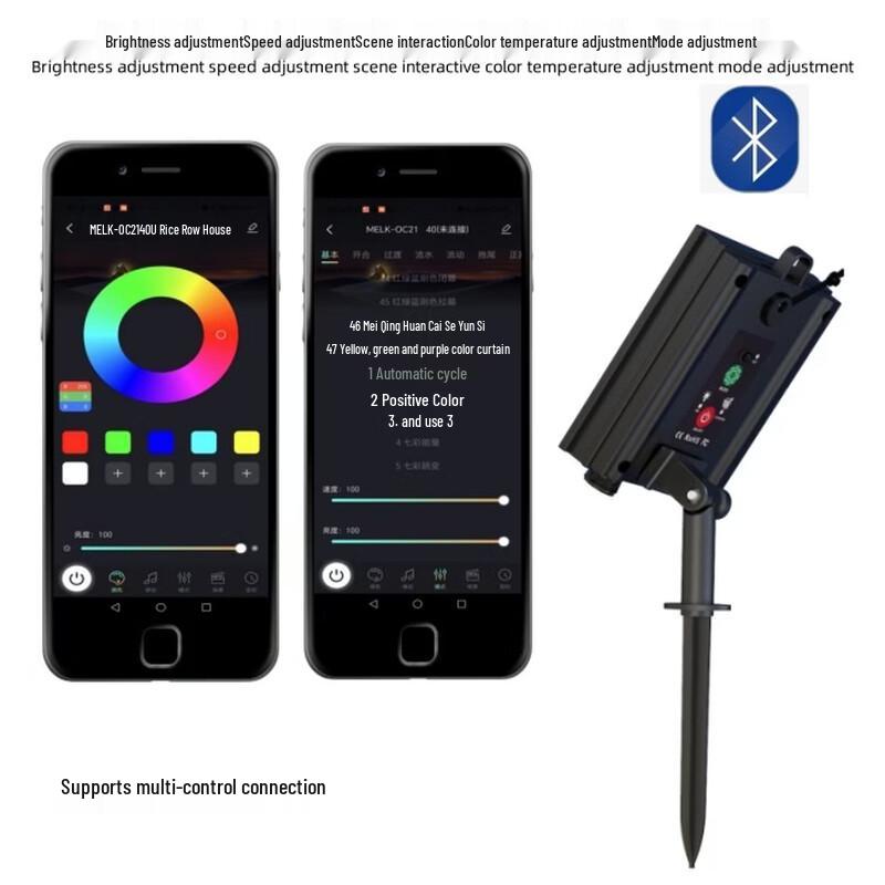 Nufeng Solar LED Camping String Lights