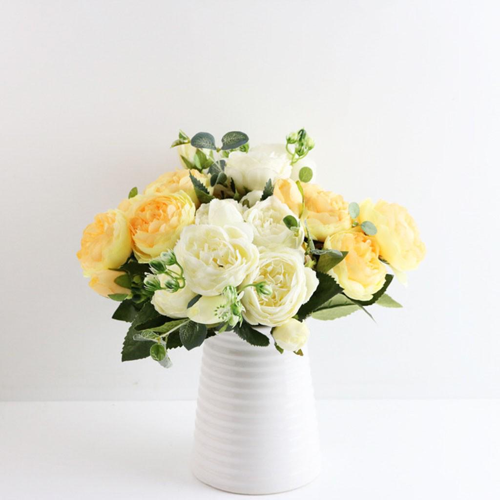Korean Style Small Bunch Of Roses Artificial Fower Fake Flowers Home Wedding