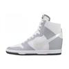 Nike Dunk High Sky Hi 2.0 Synthetic Leather Slip Resistant Cushioning Abrasion Resistant High Top Skateboard Shoes 725069-103
