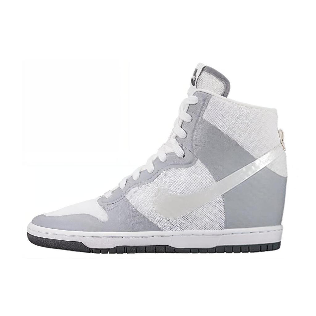Nike Dunk High Sky Hi 2.0 Synthetic Leather Slip Resistant Cushioning Abrasion Resistant High Top Skateboard Shoes 725069-103