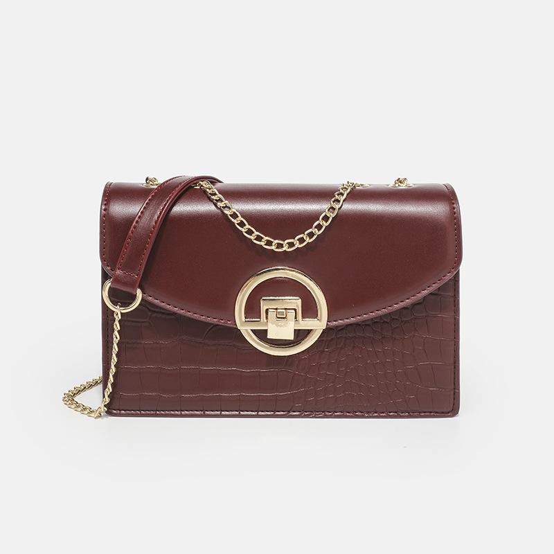 New High Quality Fashionable Shoulder Bags High Quality Casual All-matching Diagonal Bag Chain Simple Small Square Bag