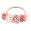 Europäisches & Amerikanisches Mode-Kreatives Nylon-Blumen-Stirnband für Kinder - Hohe Elastizität, Niedliches Baby-Fotografie-Accessoire