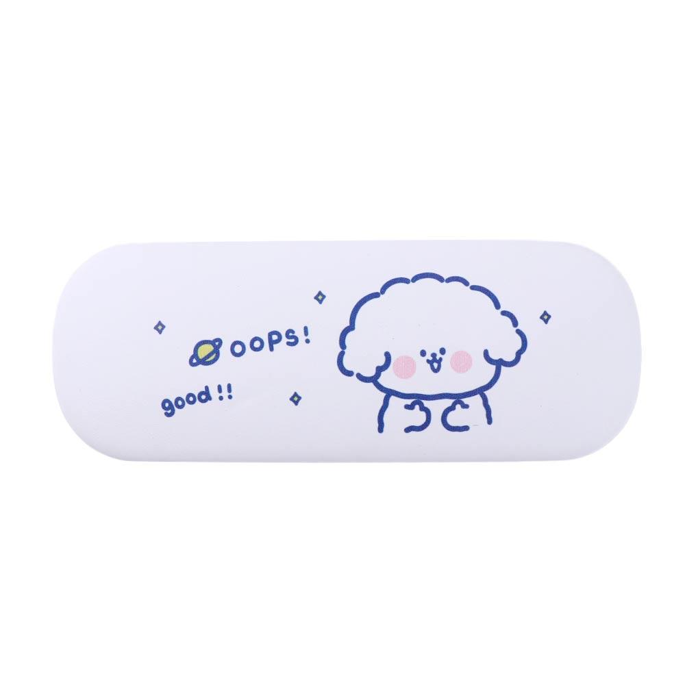 Teens Eyewear Protector Containers PU Leather Women Cartoon Spectacle Case Glasses Box Eyeglass Hard Box Reading Glasses Case