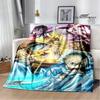 Cartoon Sword Art Online bedruckte Decken Picknickdecke Warme Flanelldecken Heim-Bettwäsche Decken für Betten Geburtstagsgeschenk