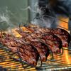 Rib Rack for Grilling Non Stick Metal Barbecue Tools Steak Holders Grill Stand for Kitchen Outdoor