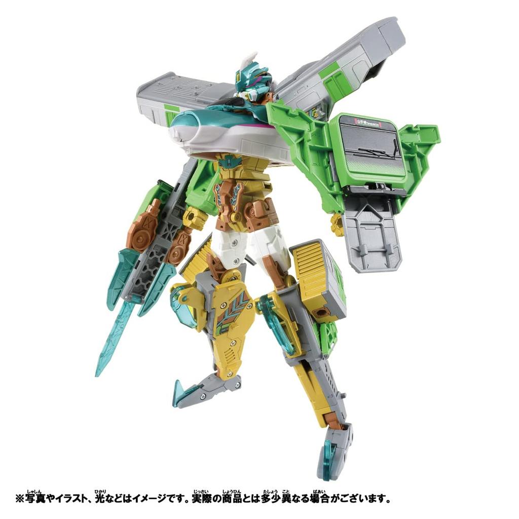 Takara Tomy Plarail Shinkansen Transforming Robot Shinkalion Z Shinkalion Z Perfect E5 Yamanote Train Toy for Ages 3 and Up