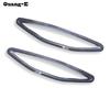 For VW Volkswagen Golf7 Golf 7 2014 2015 2016 2017 2018 Car Body ABS Trim Back Tail Rear Fog Light Hoods Lamp Frame Stick 2pcs