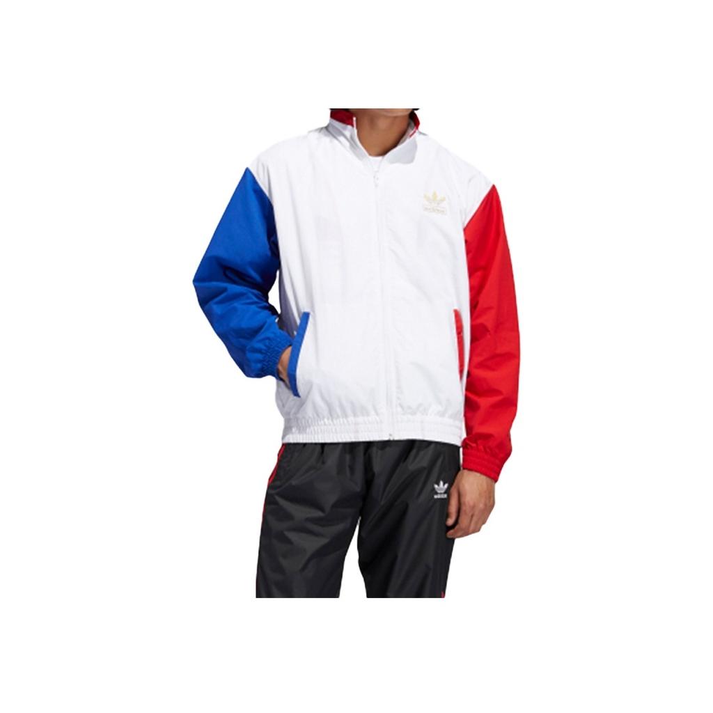 Adidas Originals Shadow Tr Wb Stand Collar Loose Sports Jacket Men Outerwear Red Blue White GL5132