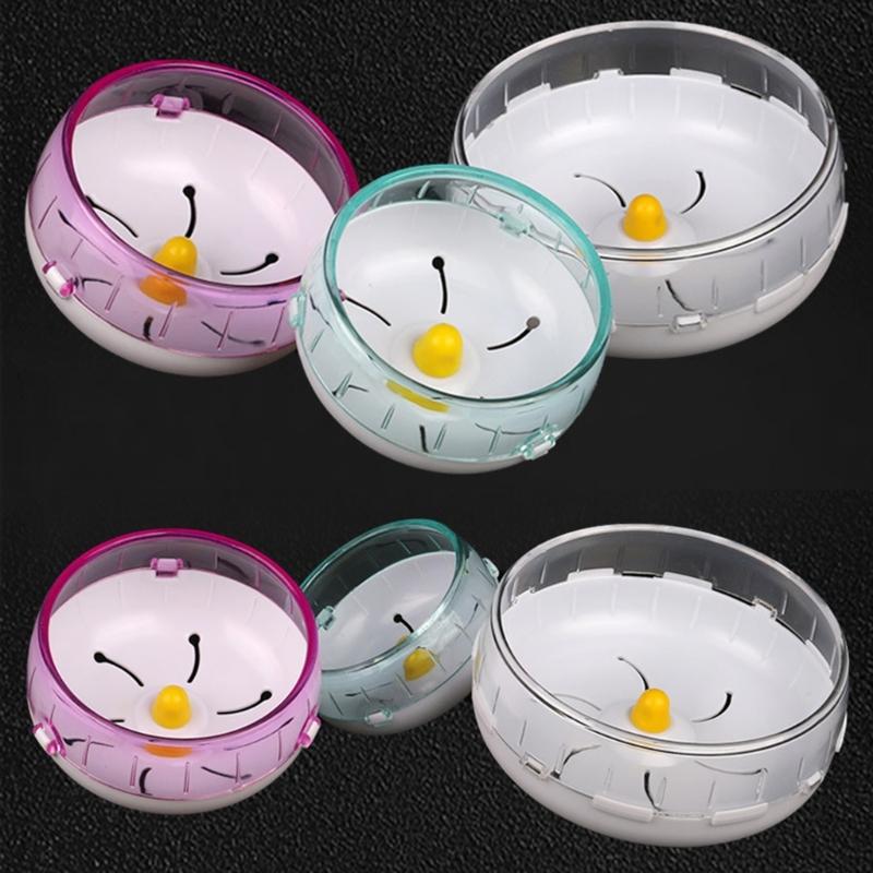 Pet Sport Wheel Hamster Disc Exercise Wheel Silence Rotatory Jogging Wheel Hamster Running Wheel Funny Running Disc Toy