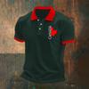 Men's Canadian Football Fan Shirt - Breathable Mesh Short Sleeve Top for Celebrations